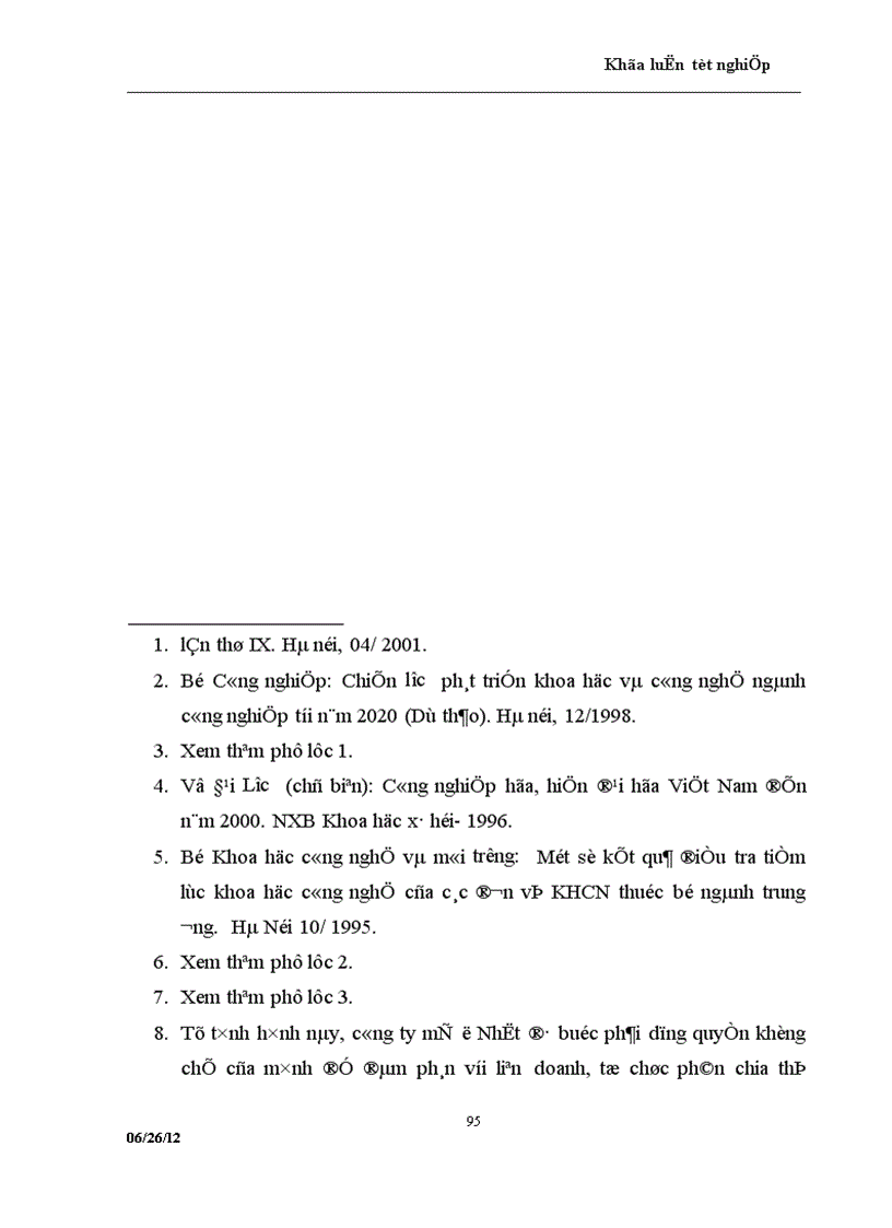 image for page Chuyển giao công nghệ nước ngoài vào Việt Nam thực trạng và giải pháp