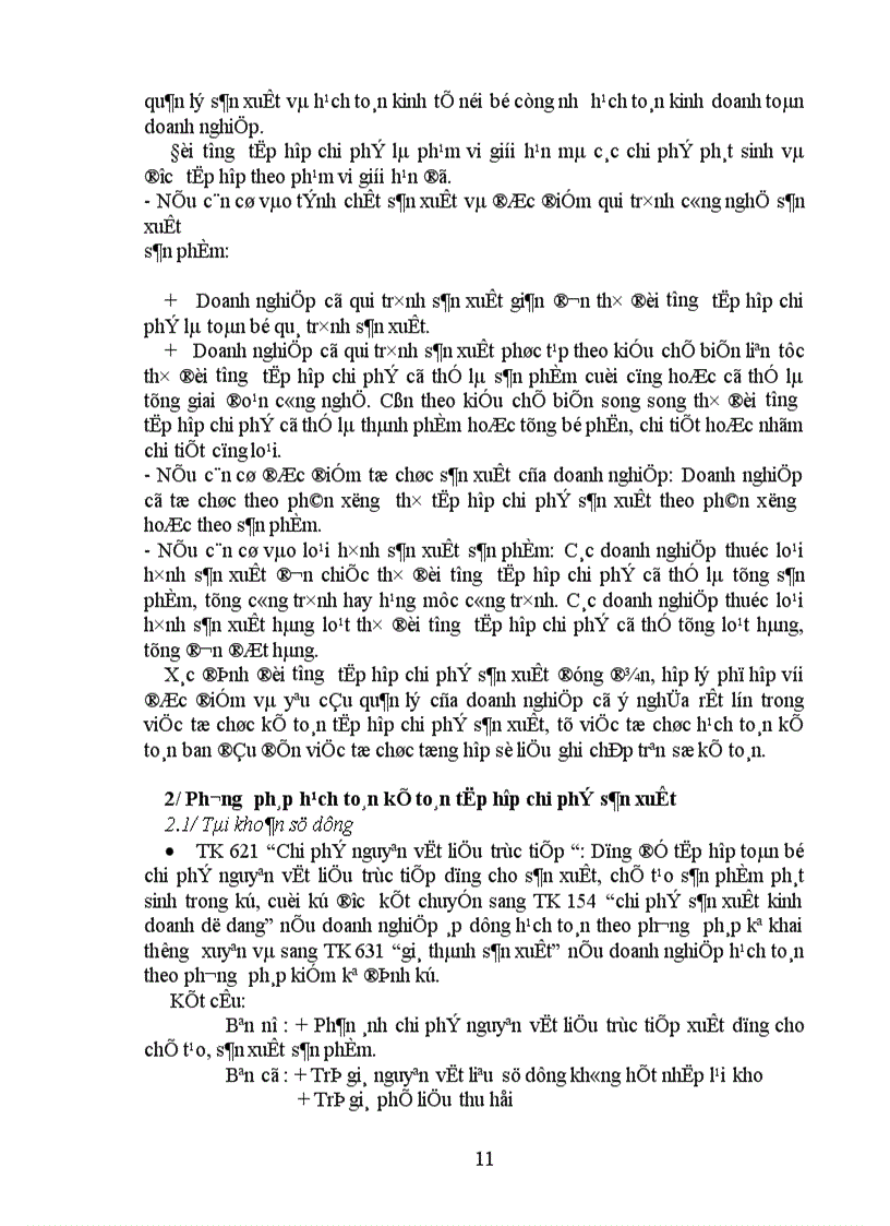 image for page Kế toán tập hợp chi phí sản xuất và tính giá thành sản phẩm 1