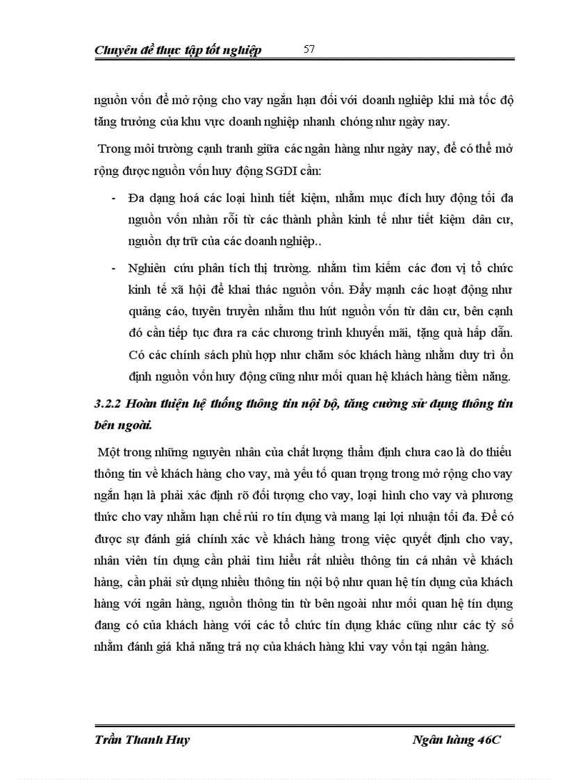image for page Giải pháp mở rộng hoạt động cho vay ngắn hạn đối với các doanh nghiệp trong nền kinh tế tại SGDI NHCTVN