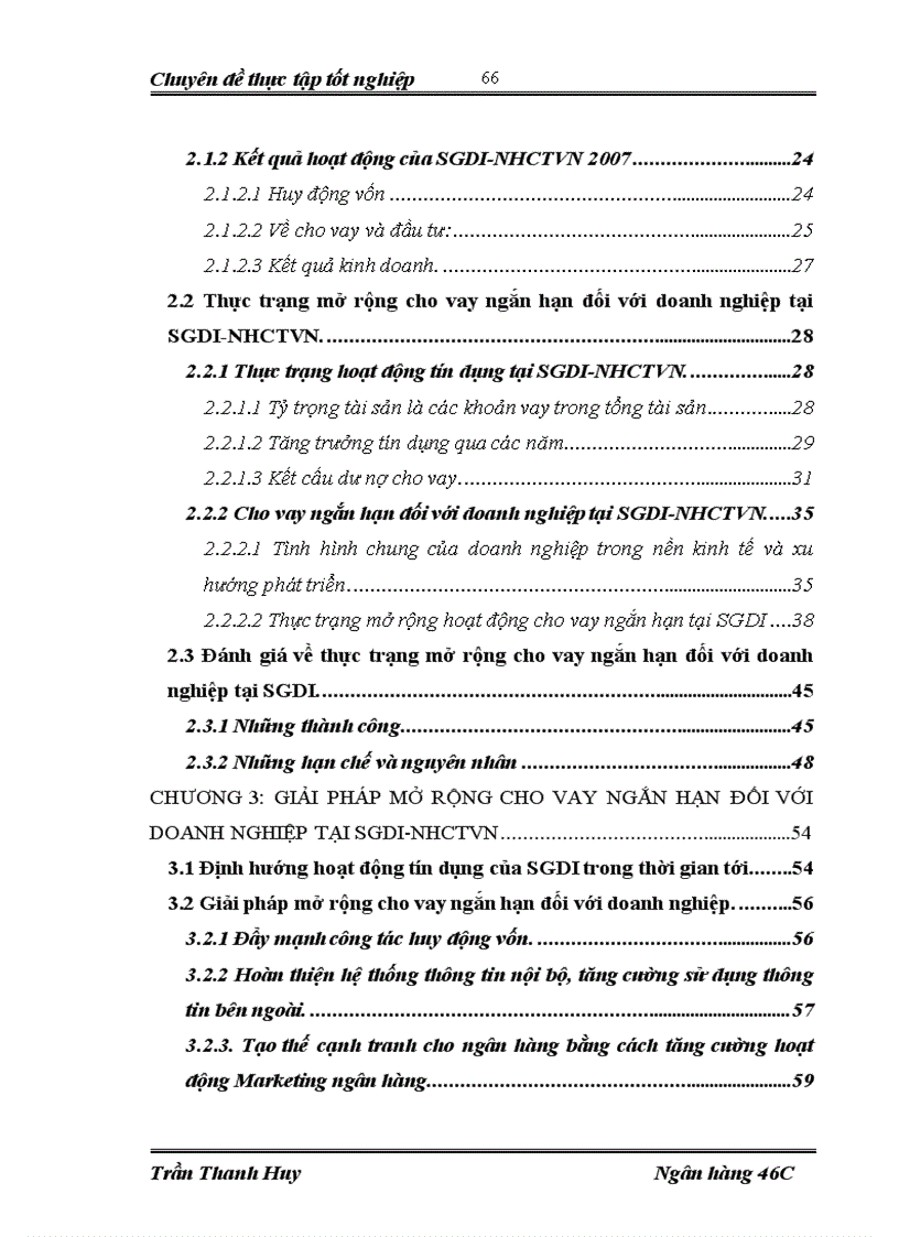 image for page Giải pháp mở rộng hoạt động cho vay ngắn hạn đối với các doanh nghiệp trong nền kinh tế tại SGDI NHCTVN