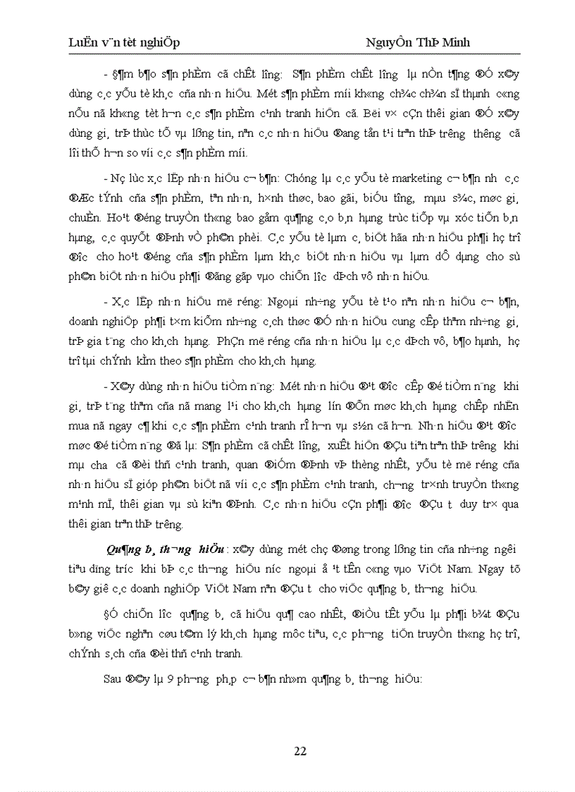 image for page Một số giải pháp xây dựng và phát triển thương hiệu cho Công ty Cổ phần Hương Sen 1