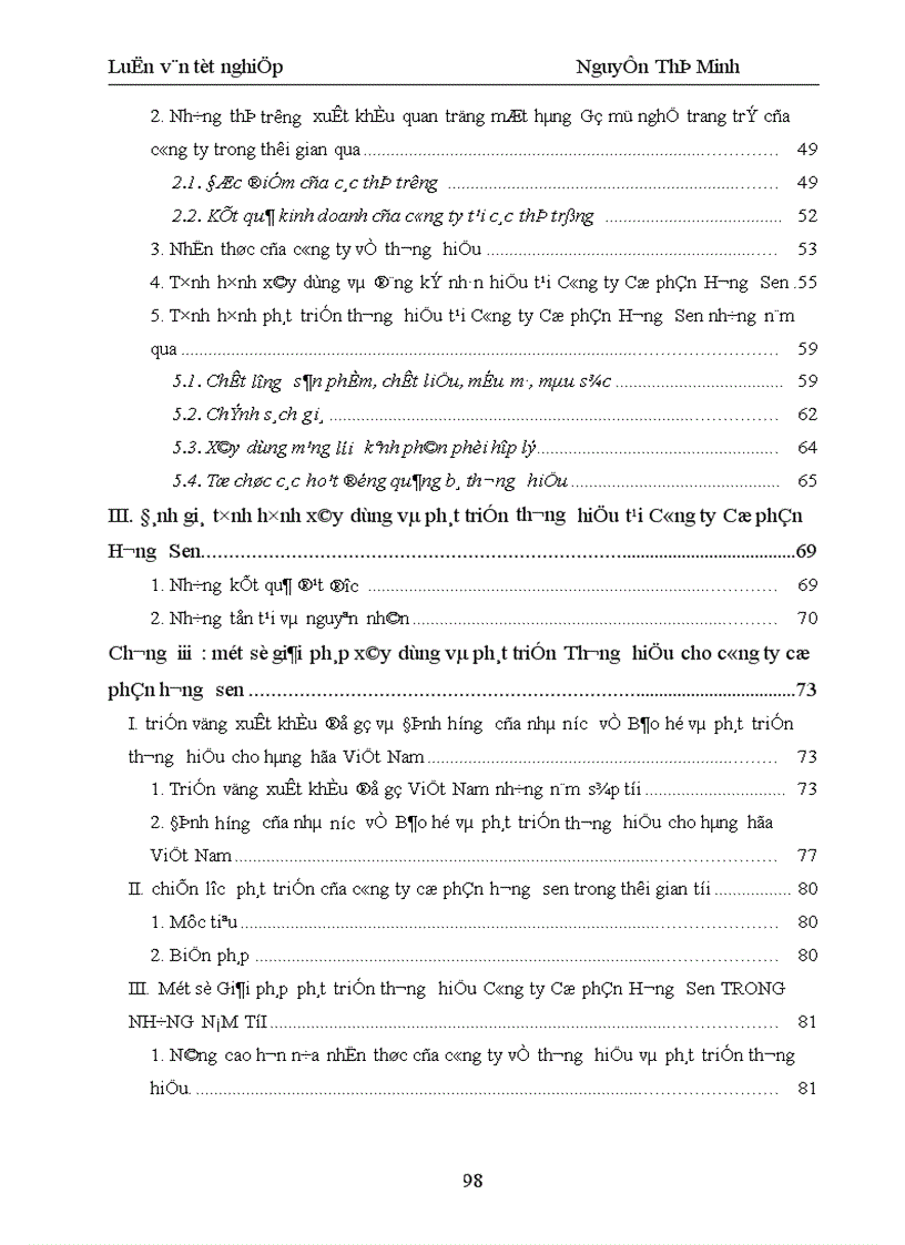 image for page Một số giải pháp xây dựng và phát triển thương hiệu cho Công ty Cổ phần Hương Sen 1