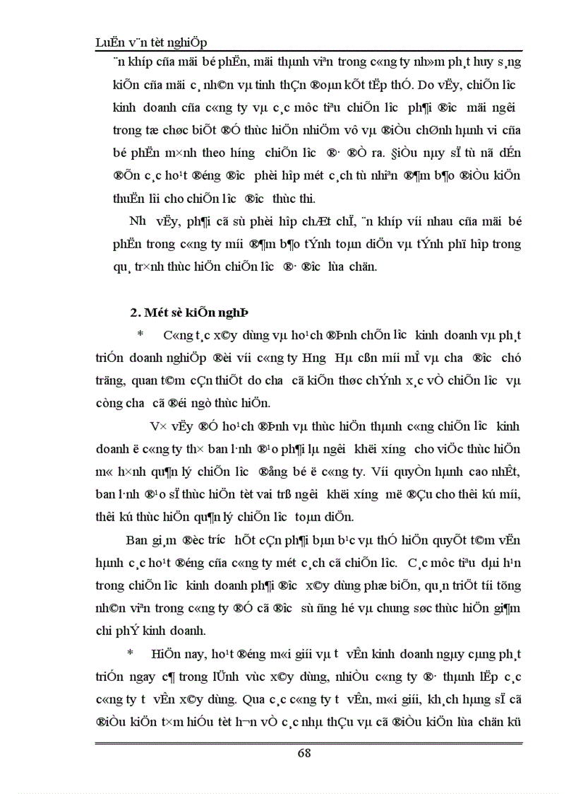 image for page Xây dựng chiến lược kinh doanh của công ty đầu tư và phát triển xây dựng Hưng Hà 1