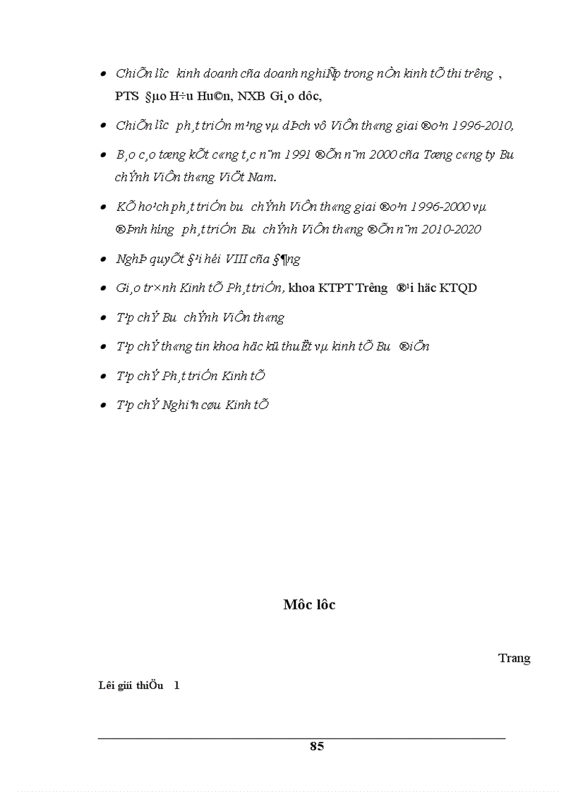 image for page Một số giải pháp thực hiện chiến lược phát triển dịch vụ Viễn thông của Tổng công ty Bưu chính Viễn thông Việt Nam giai đoạn 2001 2010