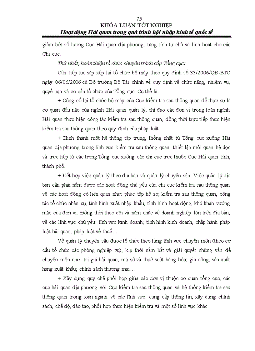 image for page Hoạt động Hải quan trong quá trình hội nhập kinh tế quốc tế