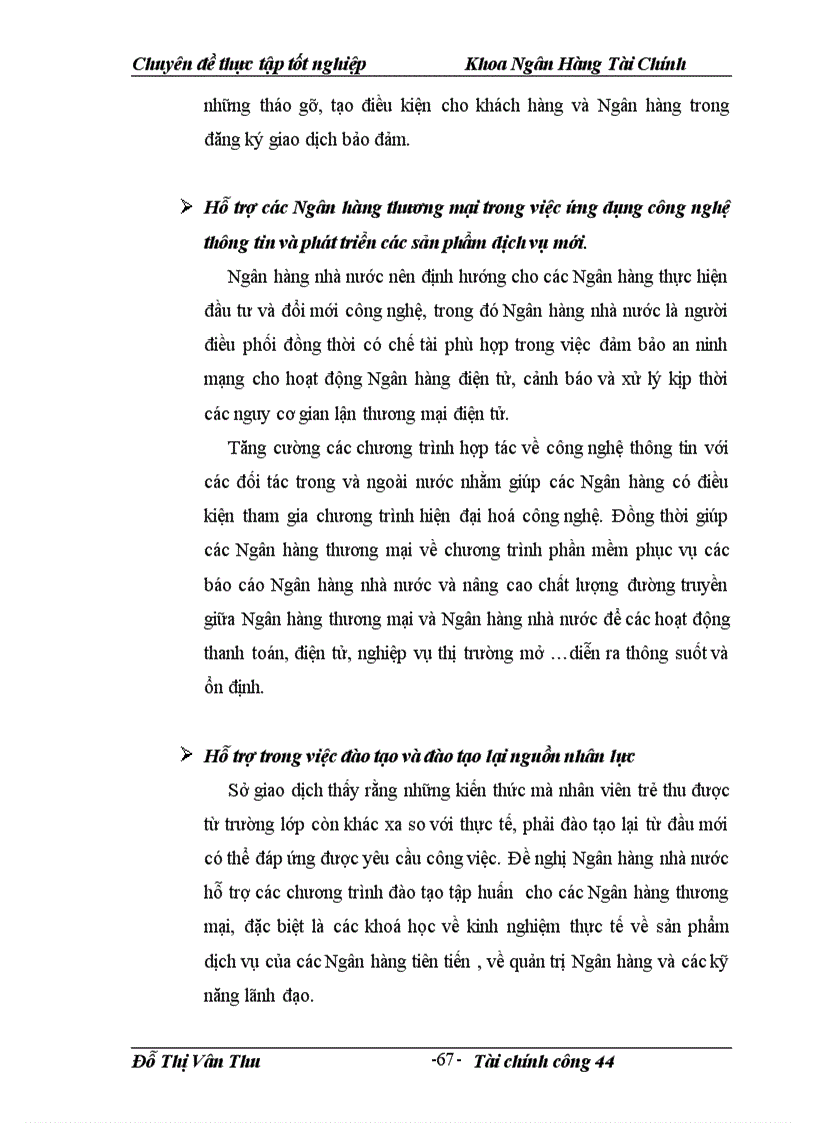 image for page Giải pháp nhằm nâng cao chất lượng hoạt động bảo đảm tiền vay tại Sở giao dịch I Ngân hàng Đầu tư và Phát triển Việt Nam
