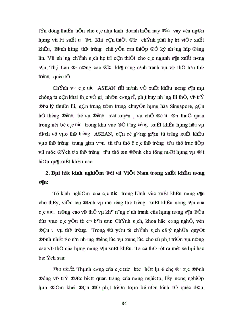 image for page Nâng cao khả năng cạnh tranh của hàng nông sản Việt Nam xuất khẩu