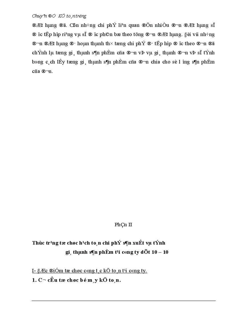 image for page Tổ chức hạch toán chi phí sản xuất và tính giá thành sản phẩm 1