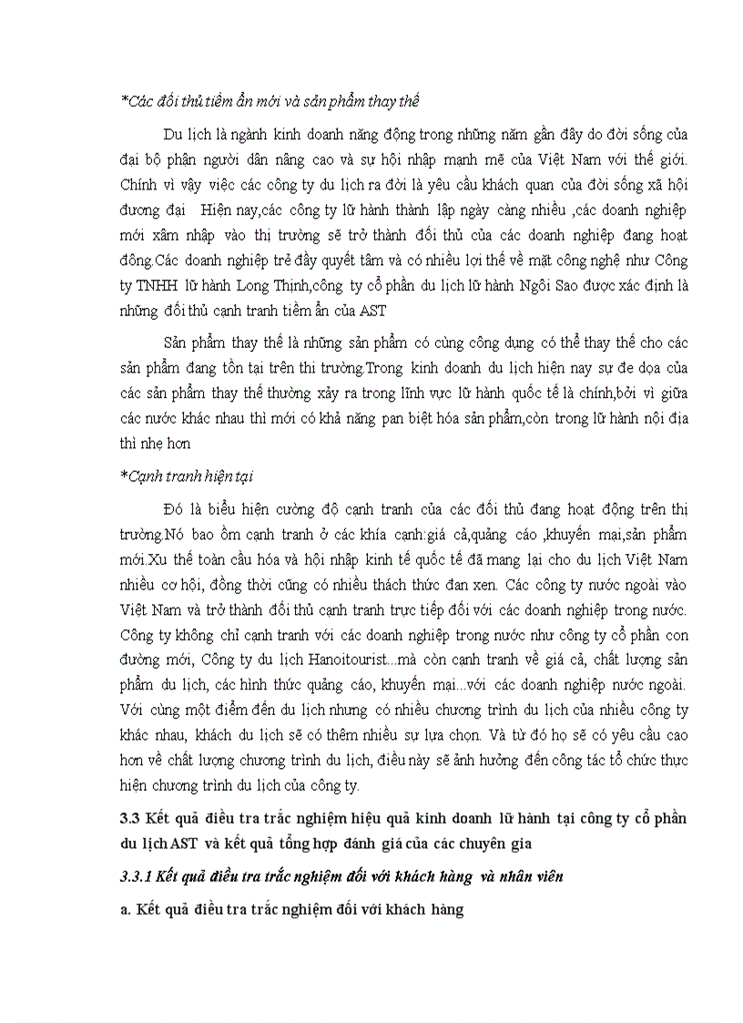 image for page Giải pháp nâng cao hiệu quả kinh doanh lữ hành tại công ty cổ phần du lịch AST 1