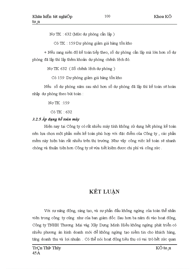 image for page Hoàn thiện kế toán tiêu thụ và xác định kết quả tiêu thụ hàng hóa tại Công ty TNHH Thương Mại và Xây dựng Minh Hiếu 1