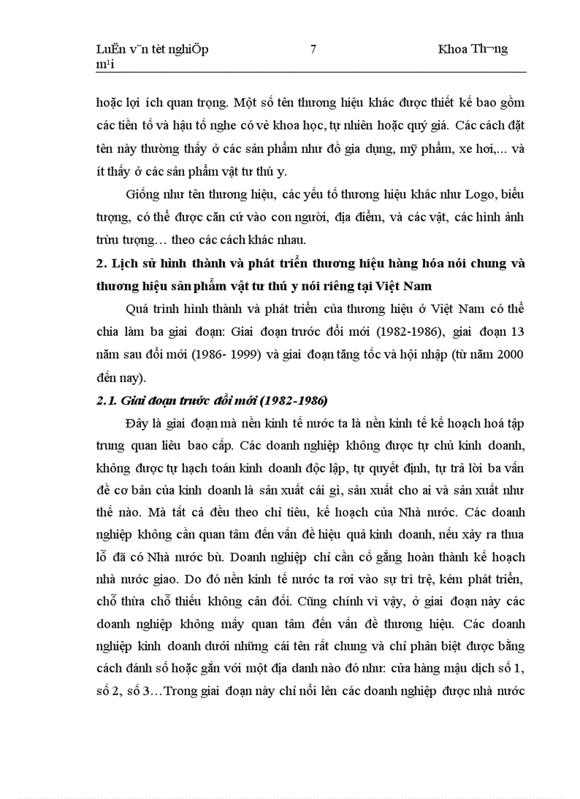 image for page Một số giải pháp xây dựng và phát triển thương hiệu sản phẩm tại công ty Cổ phần Dược và Vật tư thú y Hanvet