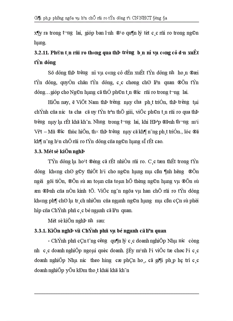 image for page Giải pháp hạn chế rủi ro tín dụng tại Chi nhánh Ngân hàng Công Thương khu vực Đống Đa 1