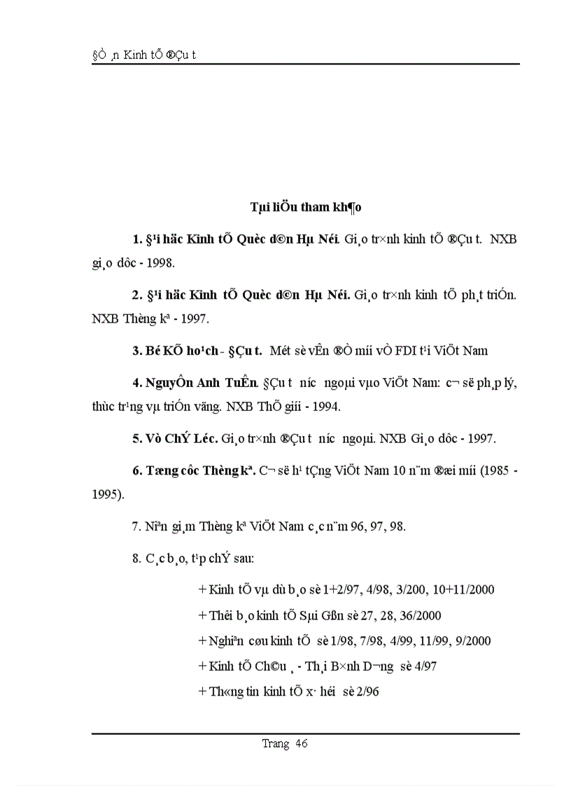 image for page Thực trạng đầu tư phát triển cơ sở hạ tầng kỹ thuật ở Việt Nam trong thời gian qua và một số giải pháp trong thời gian tới nhằm thu hút vốn đầu tư trực tiếp nước ngoài 1