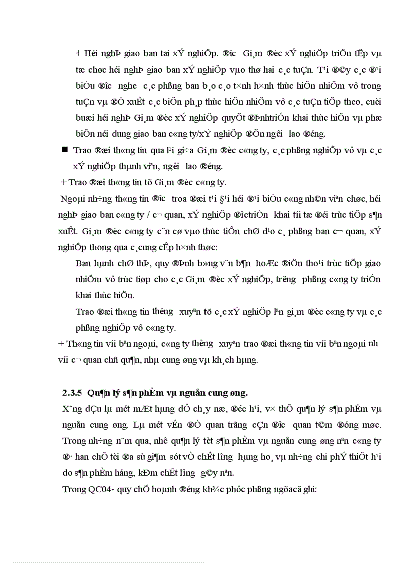 image for page Một số nhân tố tạo điều kiện thuận lợi áp dụng thành công hệ thống quản lý chất lượng theo tiêu chuẩnQuốc tế ISO9001 2000 ở công ty