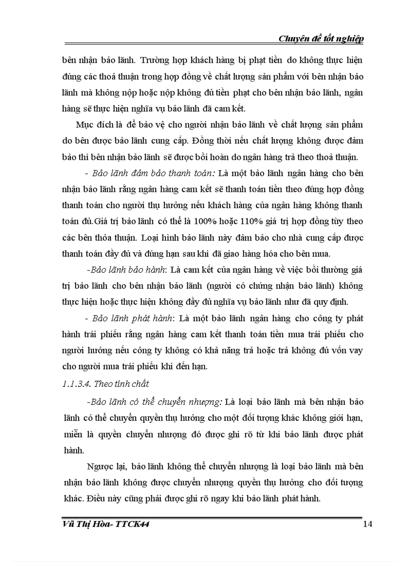 image for page giải pháp nâng cao chất lượng hoạt động bảo lãnh tại chi nhánh Ngân hàng Công Thương Thanh Xuân 1
