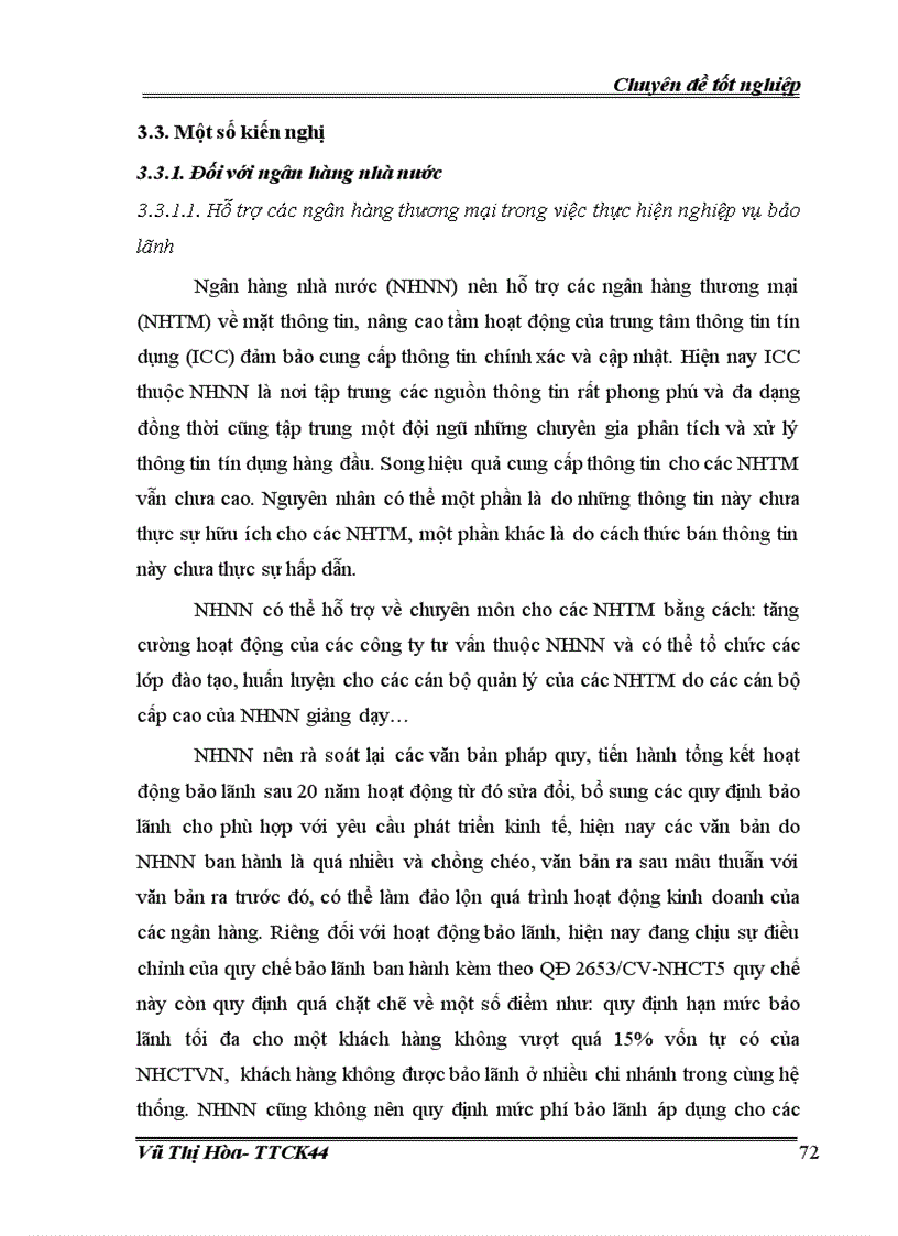 image for page giải pháp nâng cao chất lượng hoạt động bảo lãnh tại chi nhánh Ngân hàng Công Thương Thanh Xuân 1