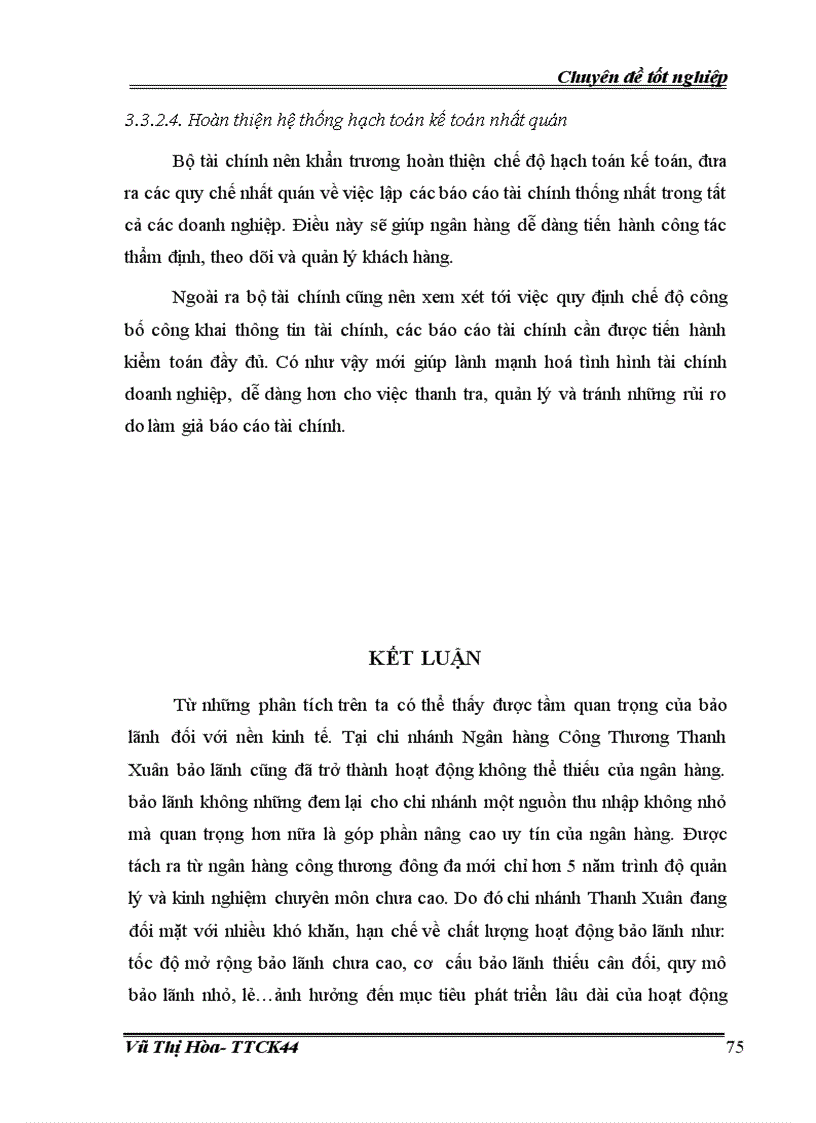 image for page giải pháp nâng cao chất lượng hoạt động bảo lãnh tại chi nhánh Ngân hàng Công Thương Thanh Xuân 1