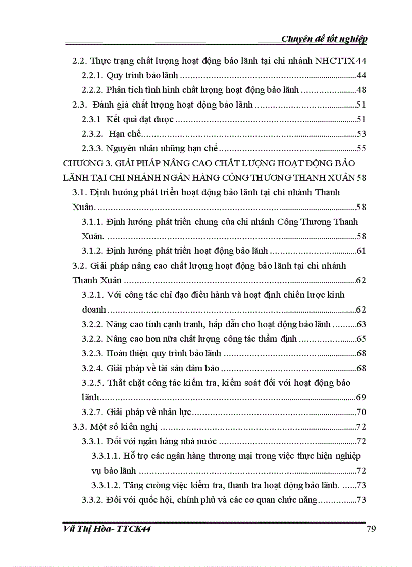 image for page giải pháp nâng cao chất lượng hoạt động bảo lãnh tại chi nhánh Ngân hàng Công Thương Thanh Xuân 1