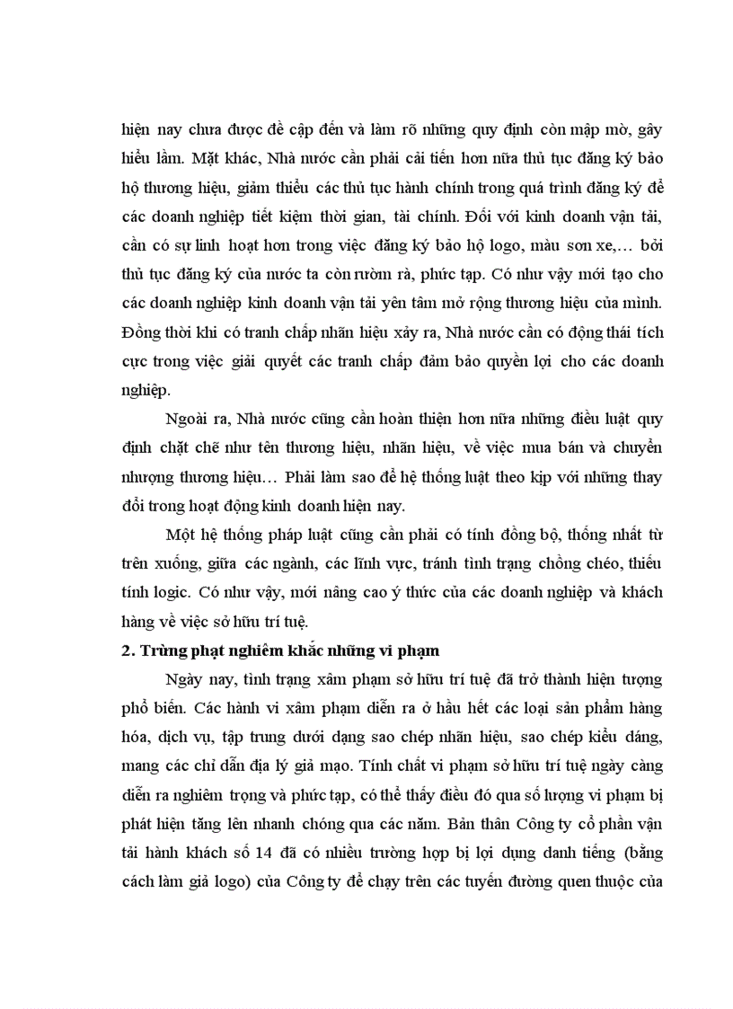 image for page Hoàn thiện và quản lý thương hiệu Công ty Cổ phần Vận tải Hành khách số 14 1