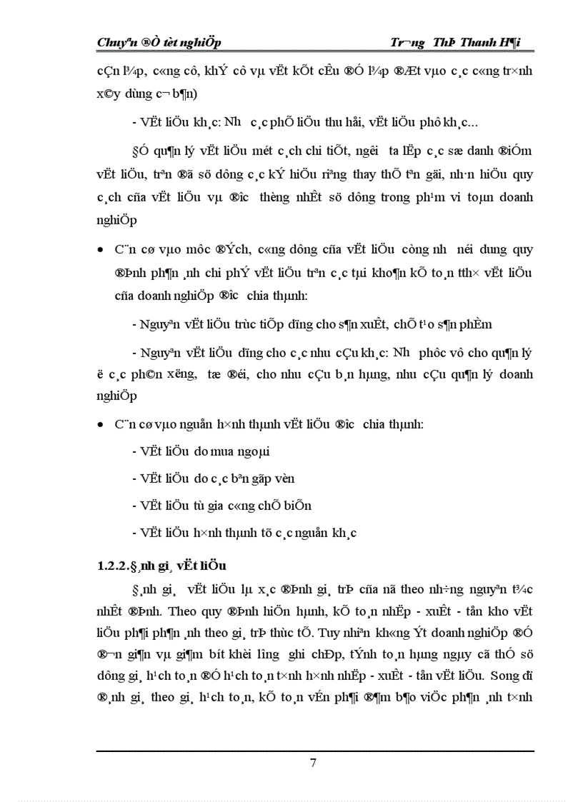 image for page Hoàn thiện công tác kế toán nguyên vật liệu tại Công Ty Dệt Len Mùa Đông 1