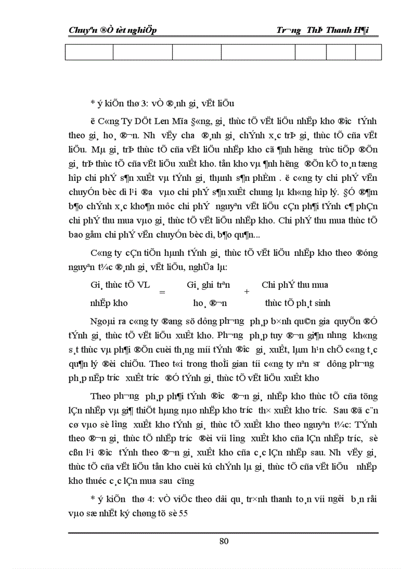 image for page Hoàn thiện công tác kế toán nguyên vật liệu tại Công Ty Dệt Len Mùa Đông 1