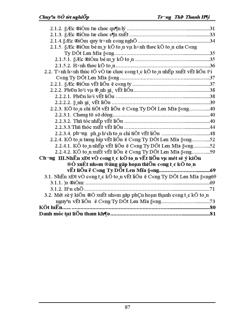 image for page Hoàn thiện công tác kế toán nguyên vật liệu tại Công Ty Dệt Len Mùa Đông 1