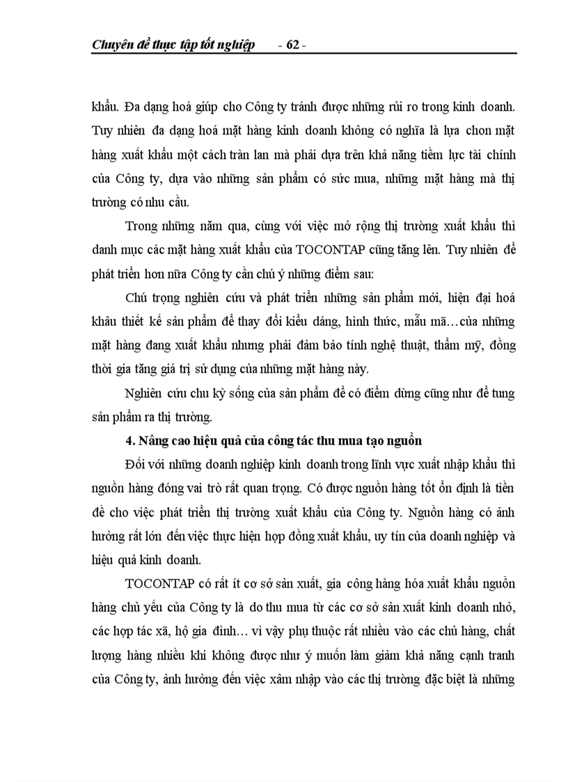 image for page Phương hướng và giải pháp phát triển thị trường xuất khẩu của Công ty cổ phần Xuất nhập khẩu Tạp phẩm 1