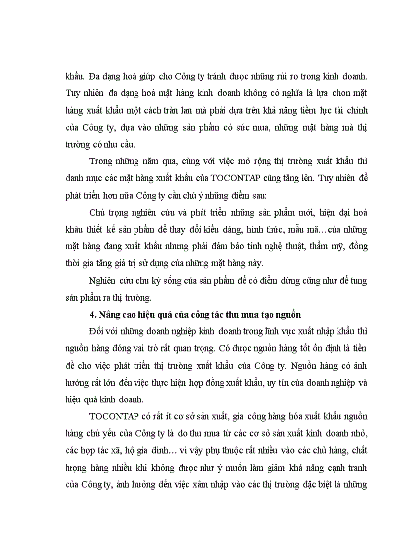 image for page Phương hướng và giải pháp phát triển thị trường xuất khẩu của Công ty cổ phần Xuất nhập khẩu Tạp phẩm