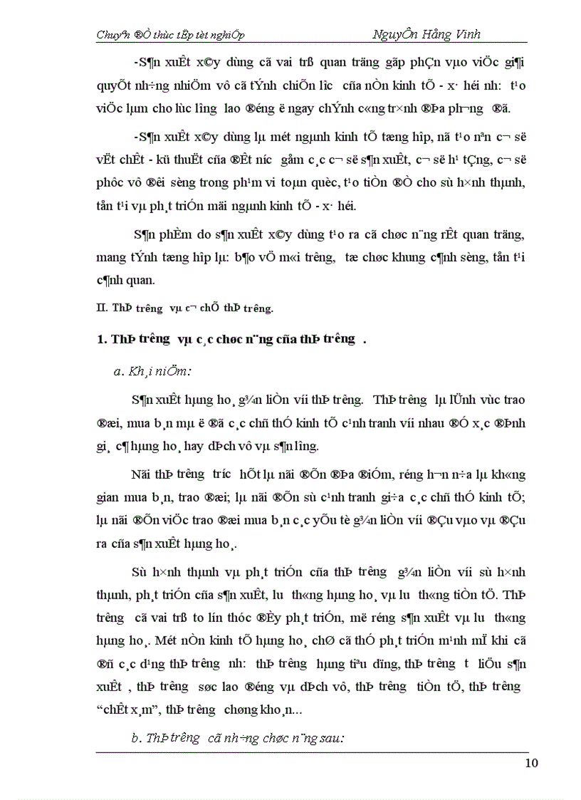 image for page Xác định các chỉ tiêu giá tri sản xuất chi phí trung gian và giá trị tăng thêm trong nền kinh tế thị trường của nước ta hiện nay