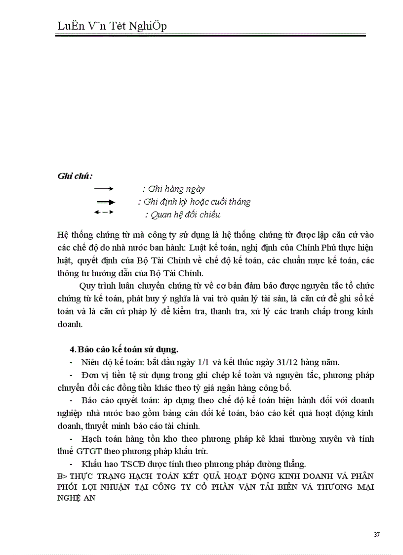 image for page Hoàn thiện kế toán xác định kết quả kinh doanh và phân phối lợi nhuận ở công ty cổ phần vận tải biển và thương mại Nghệ An