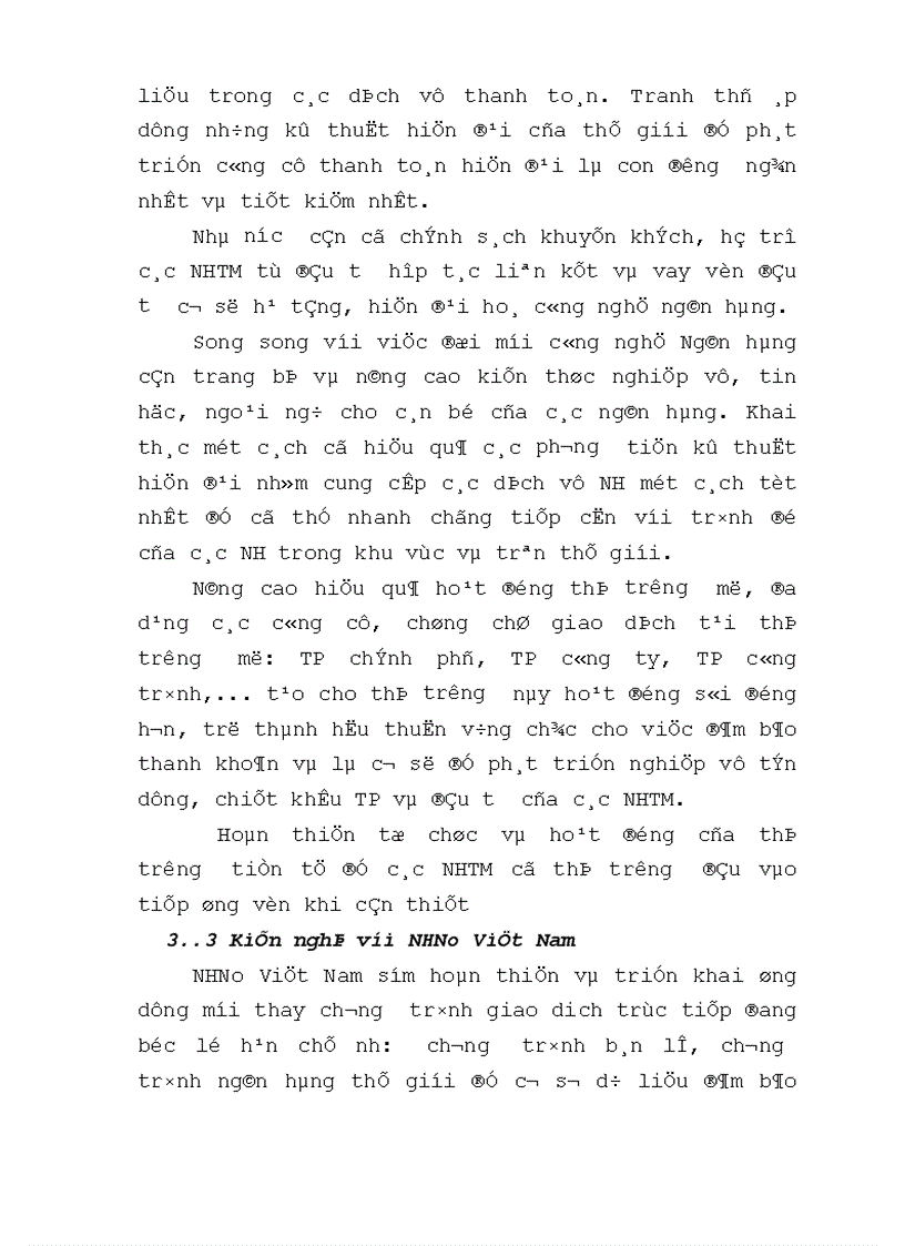 image for page Giải pháp phát triển dịch vụ thanh toán qua Ngân hàng tại chi nhánh NHNo PTNT Láng Hạ