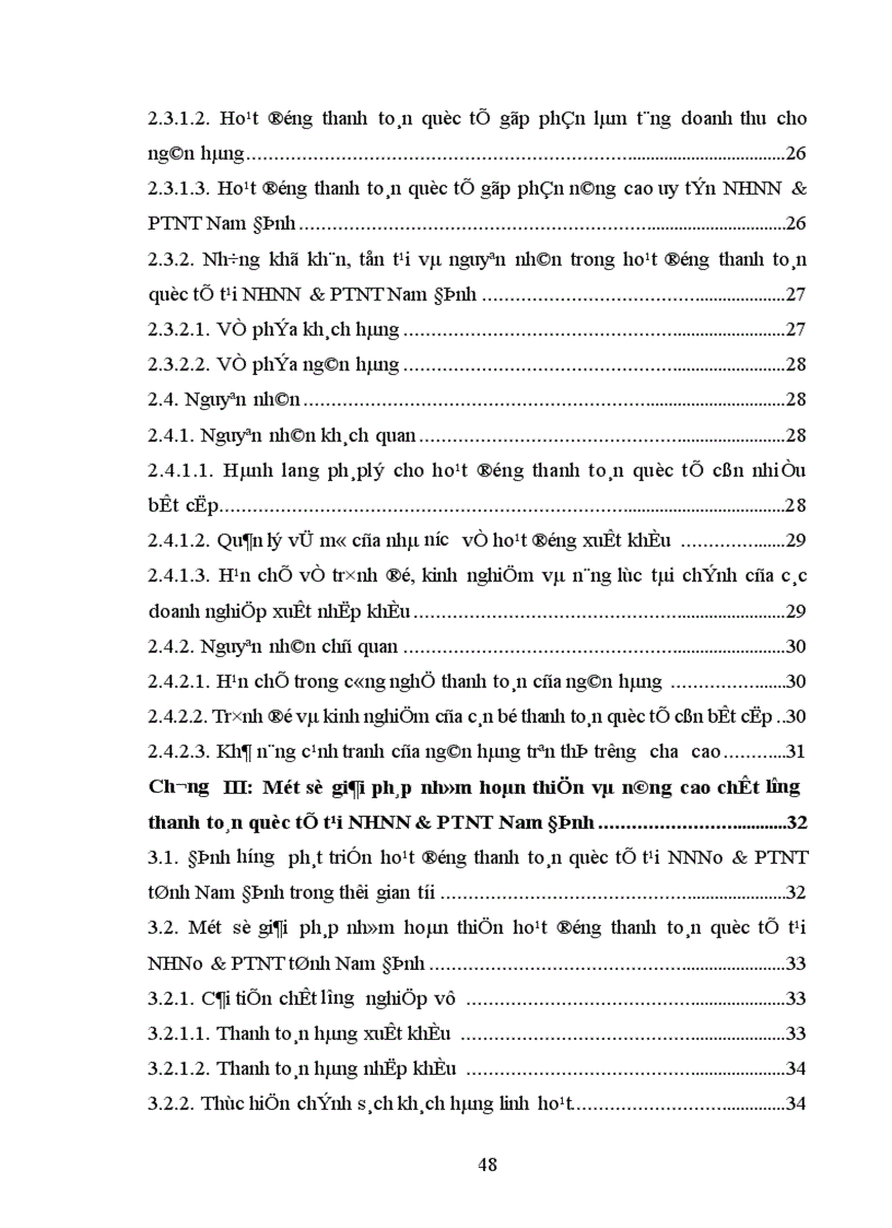 image for page Giải pháp hoàn thiện hoạt động chất lượng thanh toán quốc tế tại NHNN PTNT chi nhánh tỉnh Nam Định 1