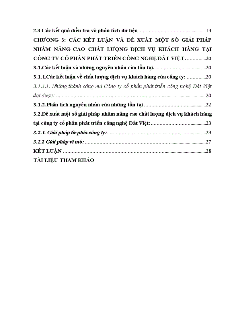 image for page Giải pháp nâng cao chất lượng dịch vụ khách hàng của công ty cổ phần phát triển công nghệ Đất Việt