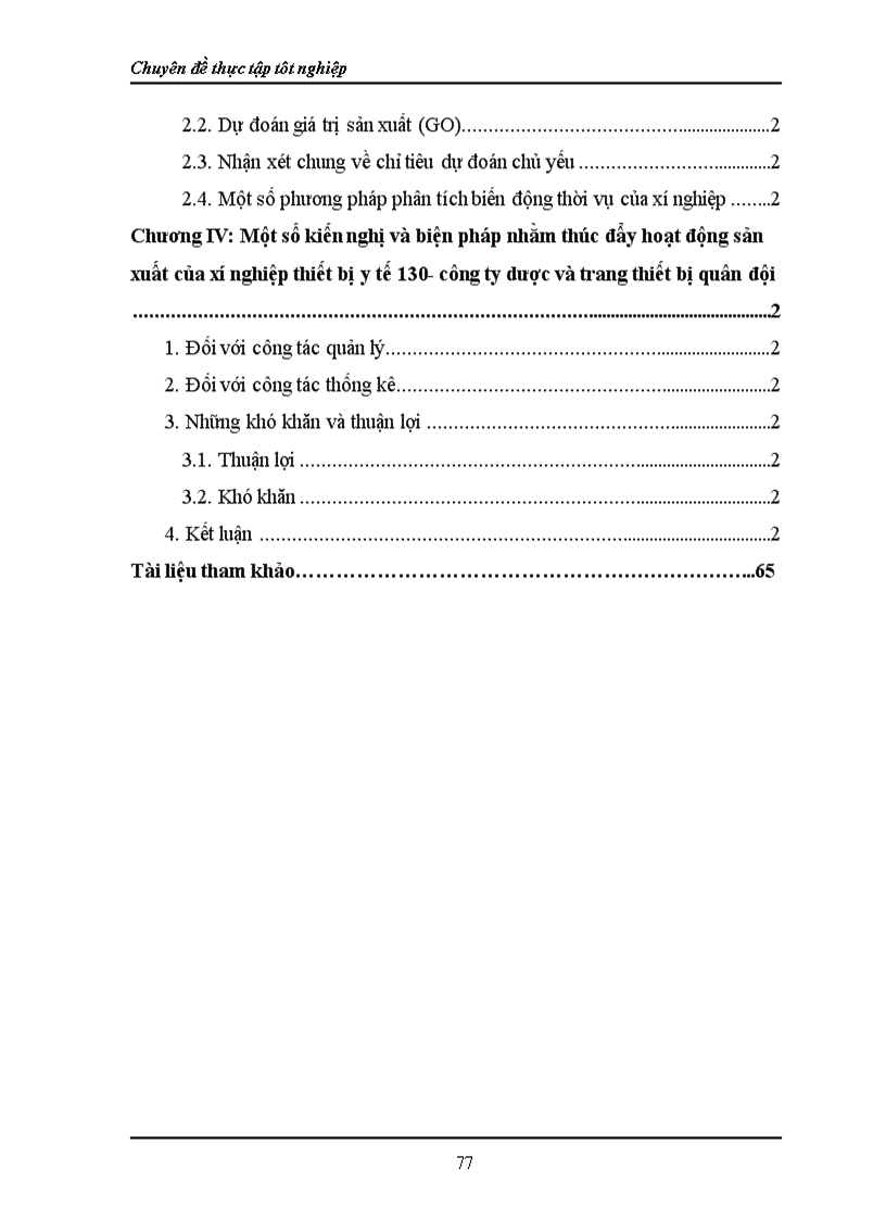 image for page Vận dụng một số phương pháp thống kê nghiên cứu hoạt động sản xuất kinh doanh của xí nghiệp thiết bị y tế 130 công ty dược và trang thiết bị quân đội 1