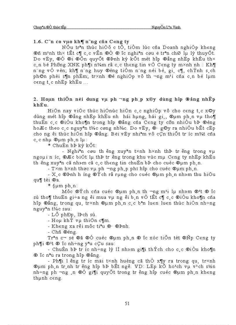 image for page Hoàn thiện việc ký kết và thực hiện hợp đồng nhập khẩu Công ty vận tải và đại lý vận tải Hà nội VITACO 1