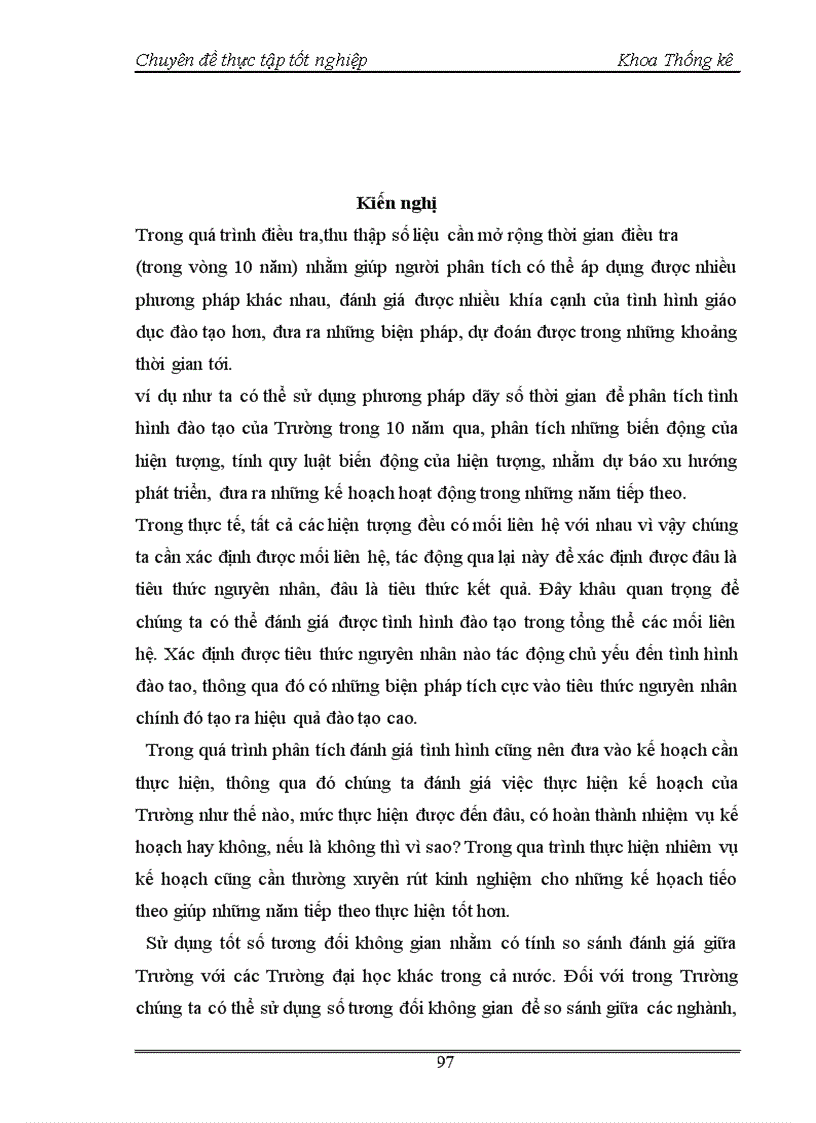 image for page Nghiên cứu thống kê tình hình giáo dục đào tạo Đại học chính quy tại trường Đại học Kinh tế quốc dân thời kỳ cccccc