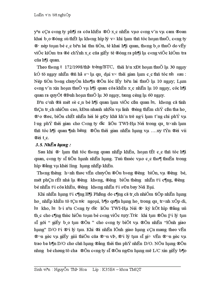 image for page Hoàn thiện quy trình nhập khẩu nguyên liệu và thành phẩm tân dược tại Công ty dược liệu TWI Hà Nội 1