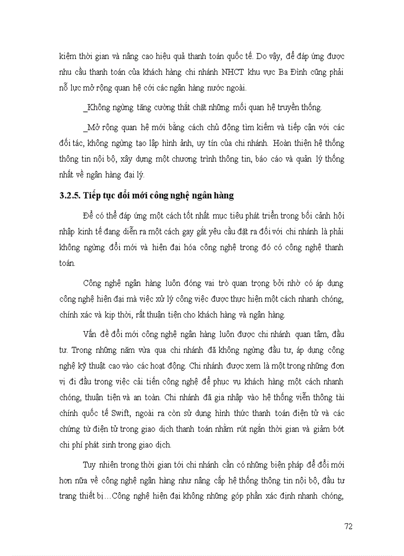 image for page Mở rộng hoạt động thanh toán L C nhập khẩu tại chi nhánh NHCT khu vực Ba Đình