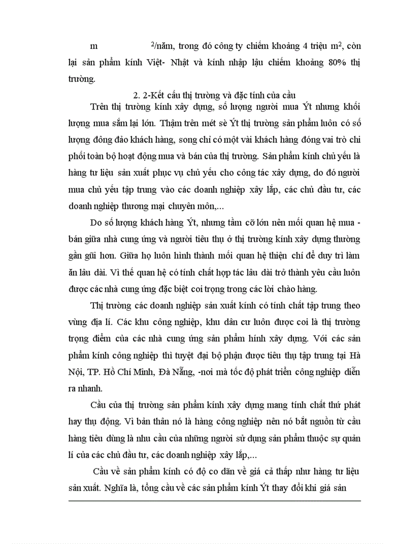 image for page Chiến lược Marketing mix với việc mở rộng thị trường của Công ty Kính Đáp Cầu Bắc Ninh 1