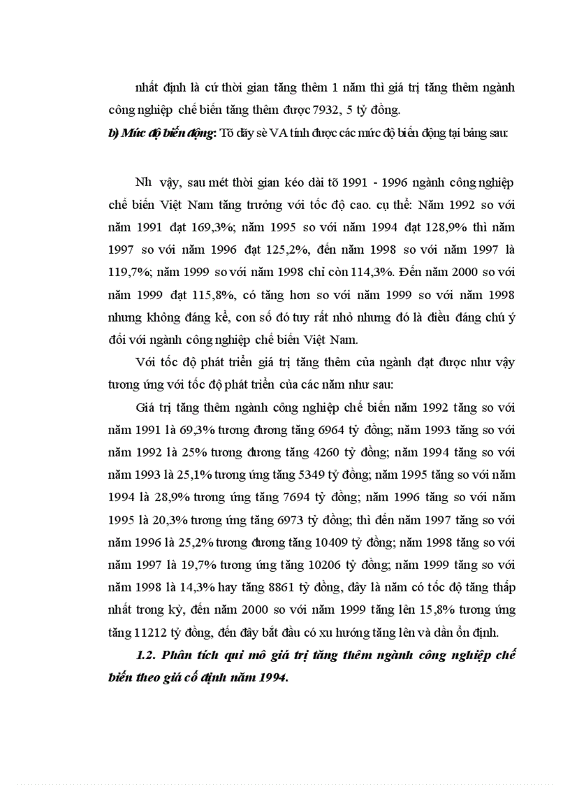 image for page Các phương pháp phân tích giá trị sản xuất giá trị tăng thêm ngành công nghiệp chế biến Việt Nam