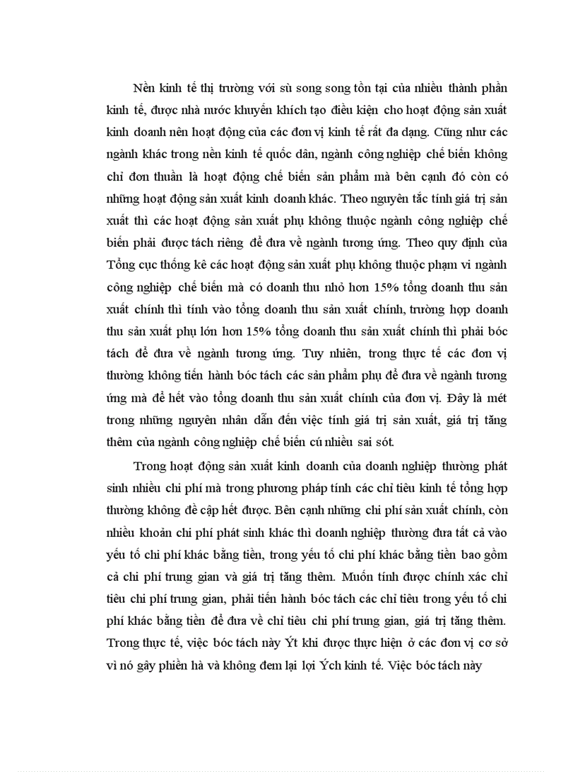 image for page Các phương pháp phân tích giá trị sản xuất giá trị tăng thêm ngành công nghiệp chế biến Việt Nam