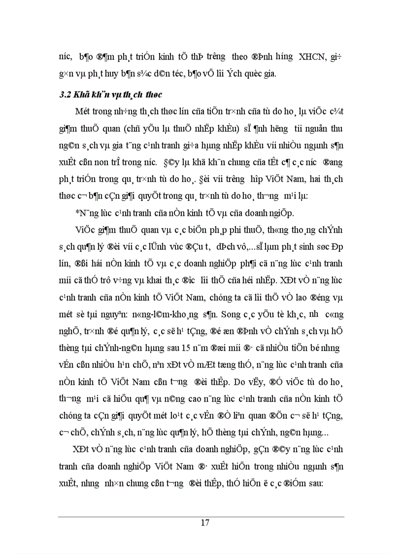 image for page tự do hoá thương mại trong eu và khả năng thâm nhập thị trường eu của hàng hoá việt nam