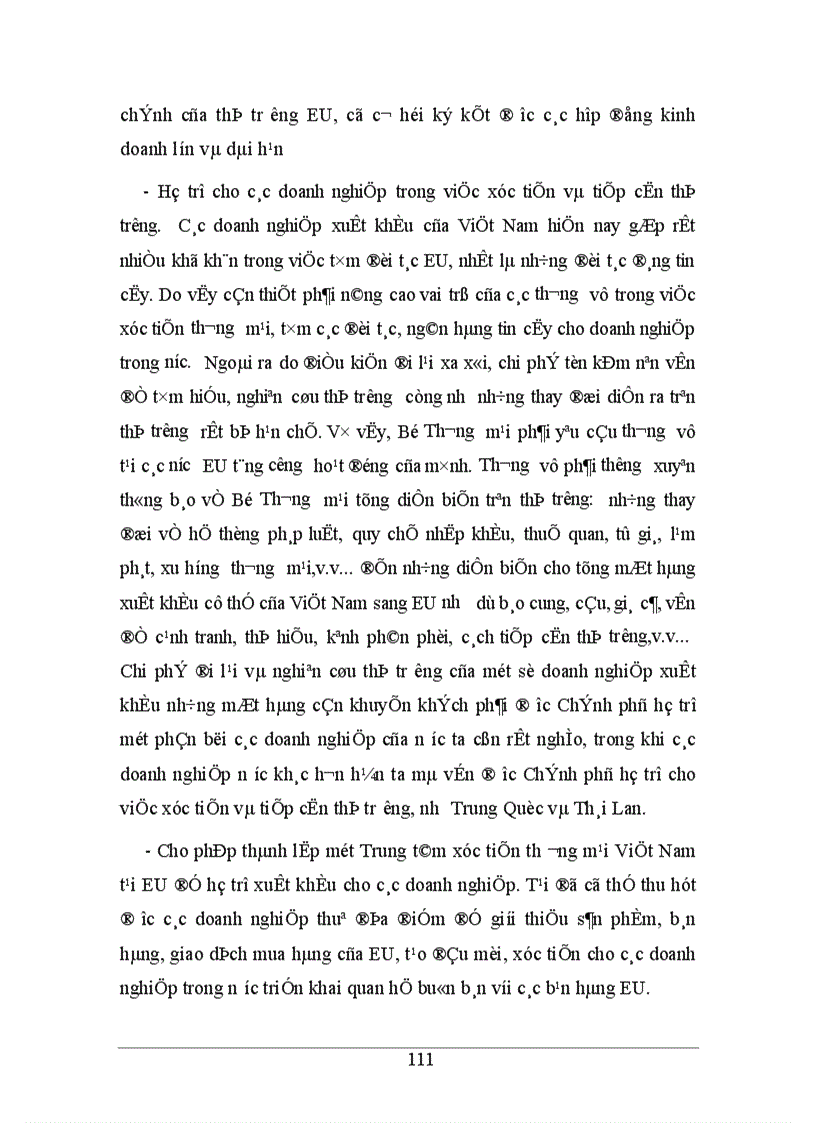 image for page tự do hoá thương mại trong eu và khả năng thâm nhập thị trường eu của hàng hoá việt nam