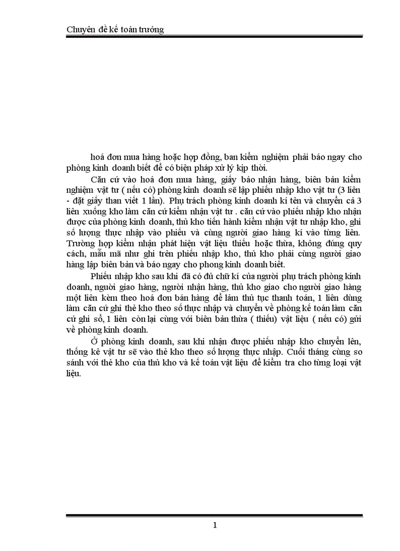 image for page Hoàn thiện tổ chức kế toán vật liệu tại công ty cơ khí may Gia Lâm 1