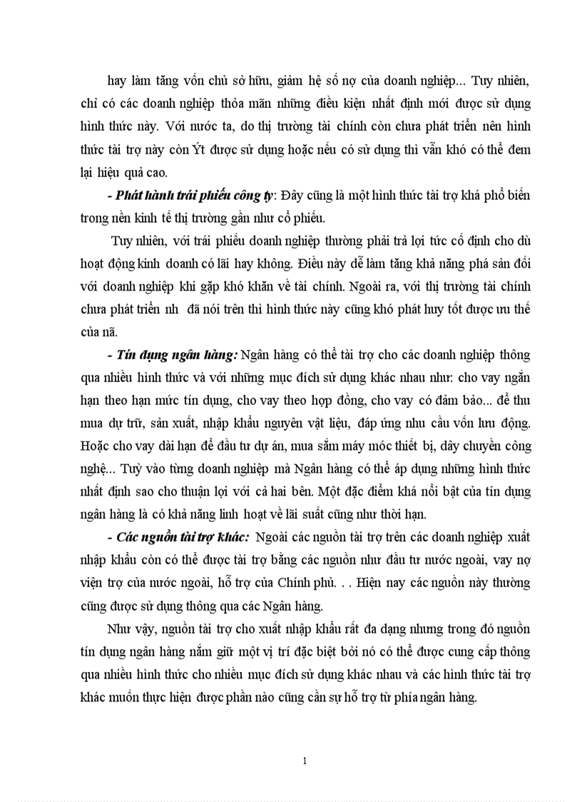 image for page Một số giải pháp nhằm nâng cao chất lượng tín dụng xuất nhập khẩu tại Chi nhánh Ngân hàng Công thương khu vực Đống Đa 1