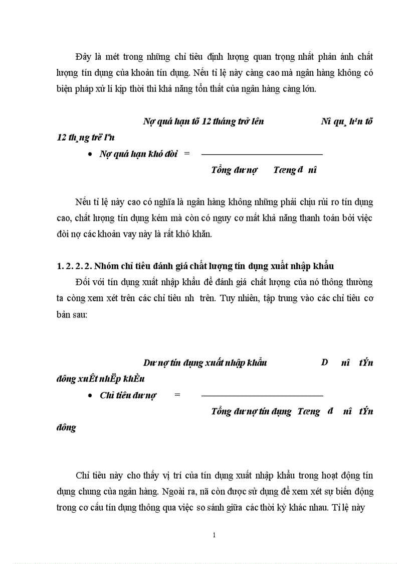 image for page Một số giải pháp nhằm nâng cao chất lượng tín dụng xuất nhập khẩu tại Chi nhánh Ngân hàng Công thương khu vực Đống Đa 1