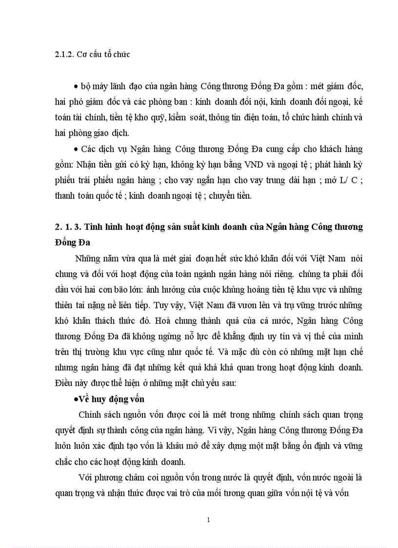 image for page Một số giải pháp nhằm nâng cao chất lượng tín dụng xuất nhập khẩu tại Chi nhánh Ngân hàng Công thương khu vực Đống Đa 1