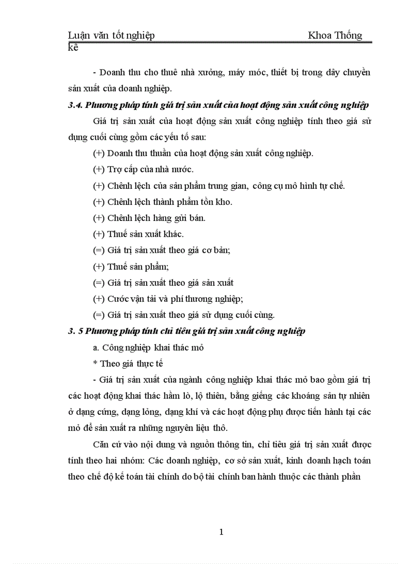 image for page Vận dụng một số phương pháp thống kê để phân tích gía trị sản xuất công nghiệp trên địa bàn tỉnh Tuyên Quang giai đoạn 1996 2005 và dự báo đến năm 2008 1