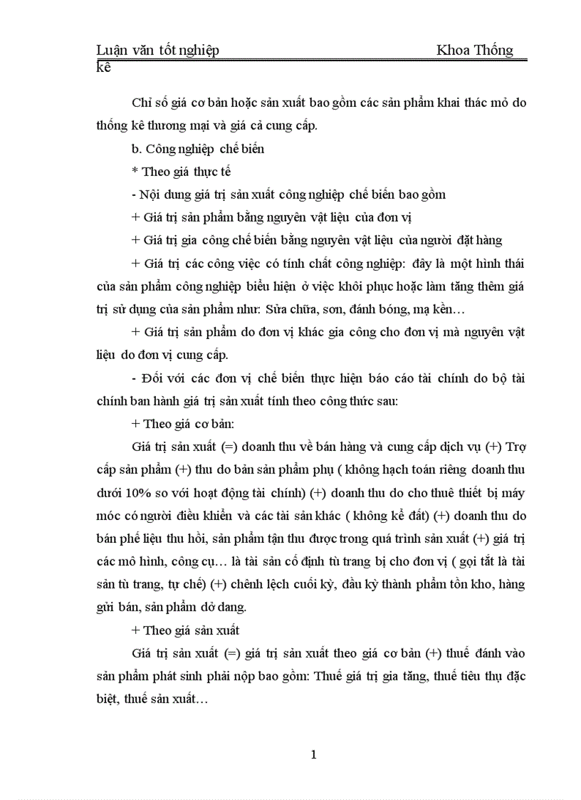 image for page Vận dụng một số phương pháp thống kê để phân tích gía trị sản xuất công nghiệp trên địa bàn tỉnh Tuyên Quang giai đoạn 1996 2005 và dự báo đến năm 2008 1