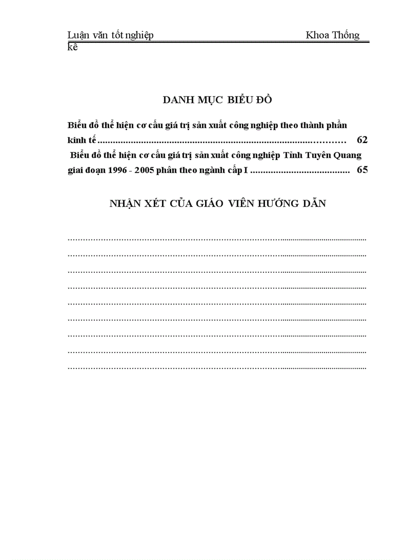 image for page Vận dụng một số phương pháp thống kê để phân tích gía trị sản xuất công nghiệp trên địa bàn tỉnh Tuyên Quang giai đoạn 1996 2005 và dự báo đến năm 2008 1